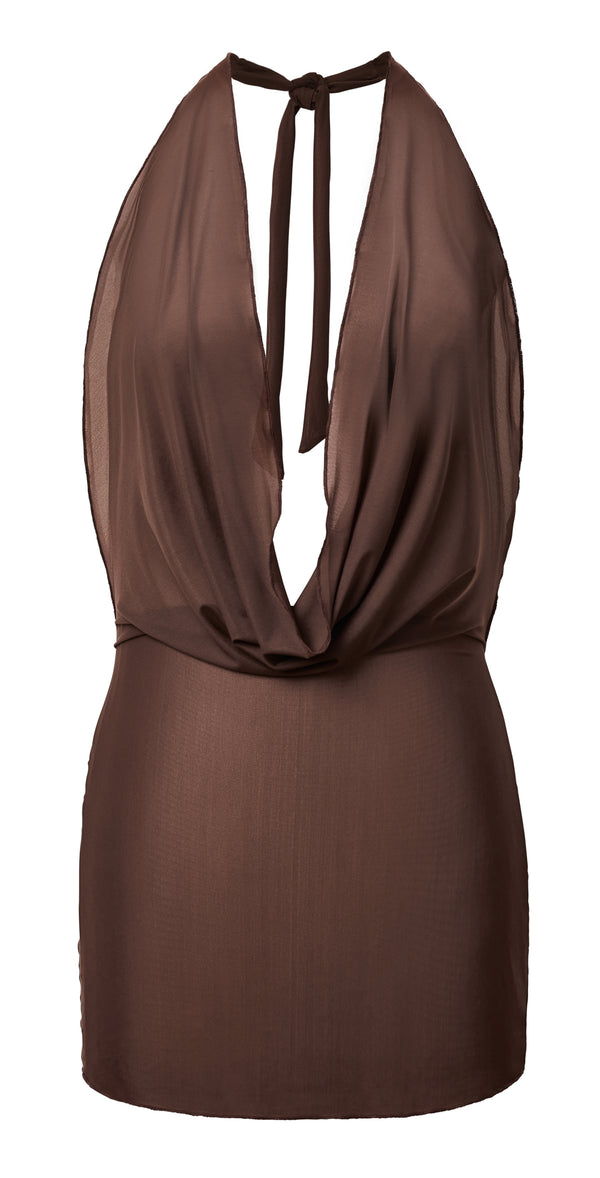 Sinner Dress- MOKKA