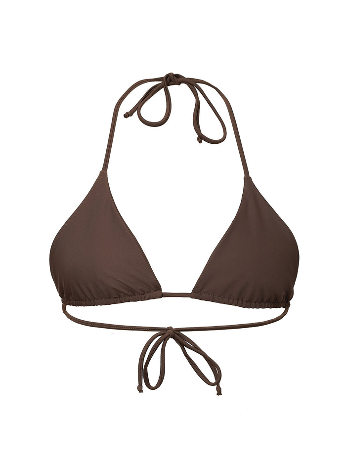 BANSHEE SWIM CRUSH TOP MOKKA WOMEN'S SWIMWEAR TOP